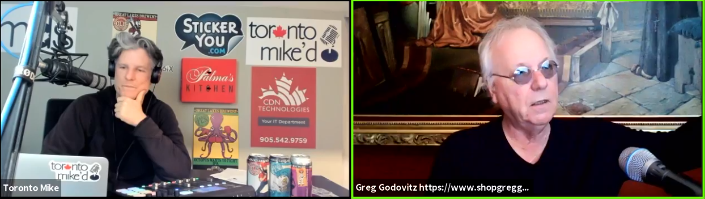Toronto Mike'd Podcast Episode 809: Greg Godovitz
