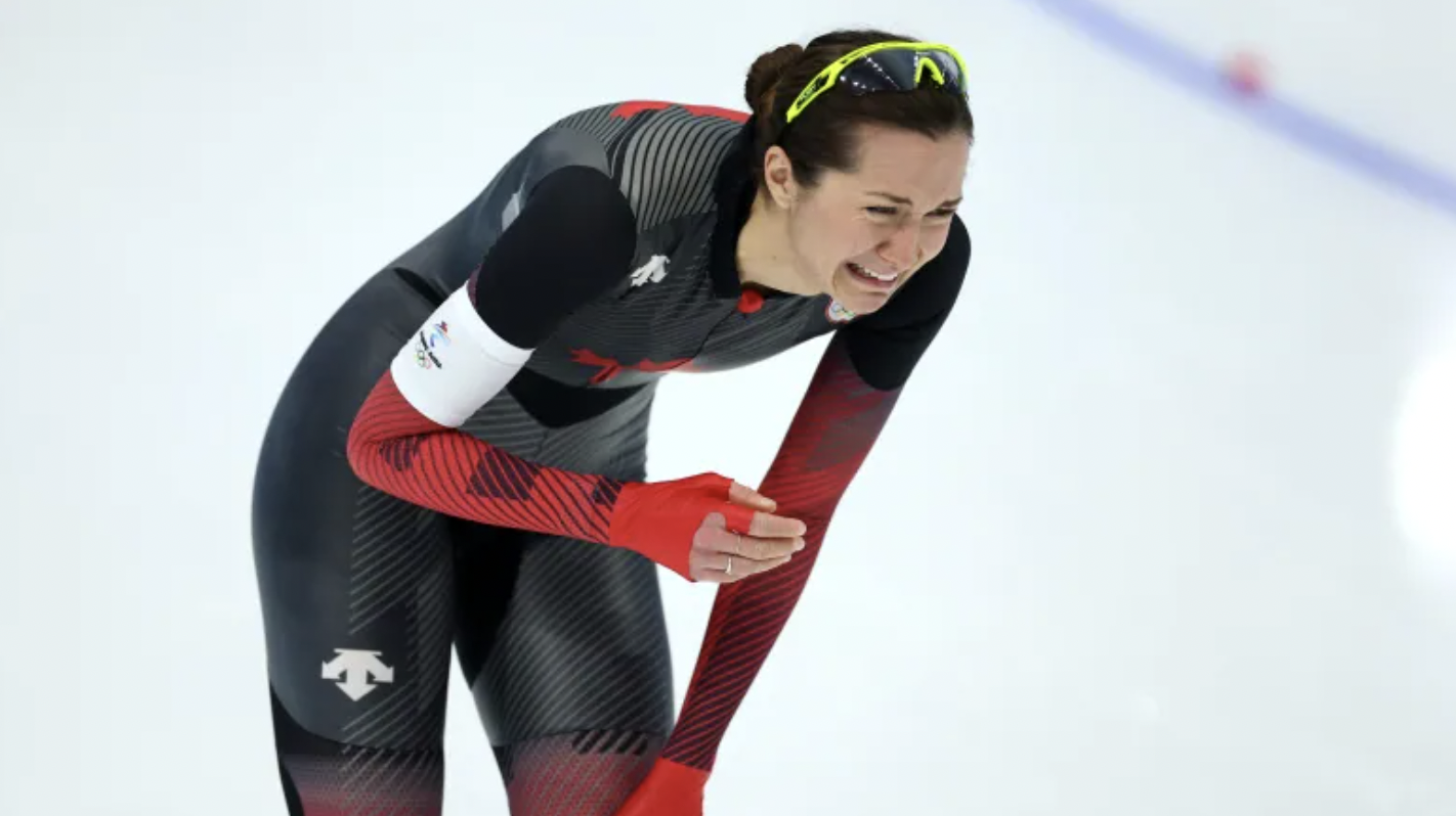 Isabelle Weidemann Wins Bronze in 3,000 metre Speed Skating 🥉