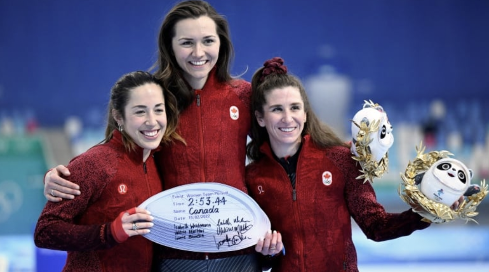 Canada Wins Gold in Women's Team Pursuit 🥇
