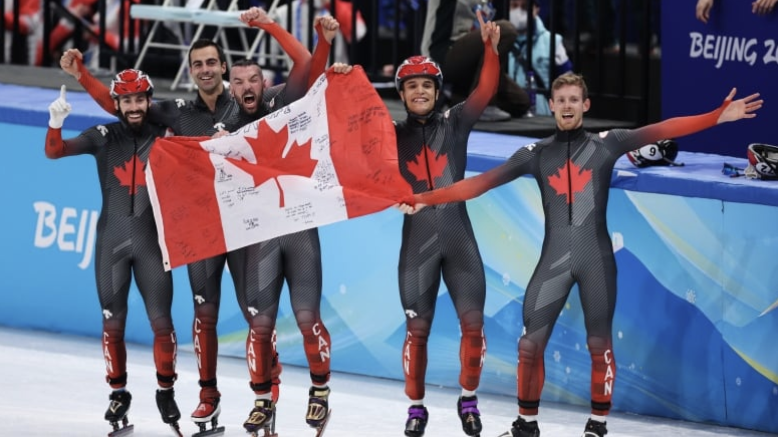 Canada Wins Gold in Men's 5,000-metre Speed Skating ????