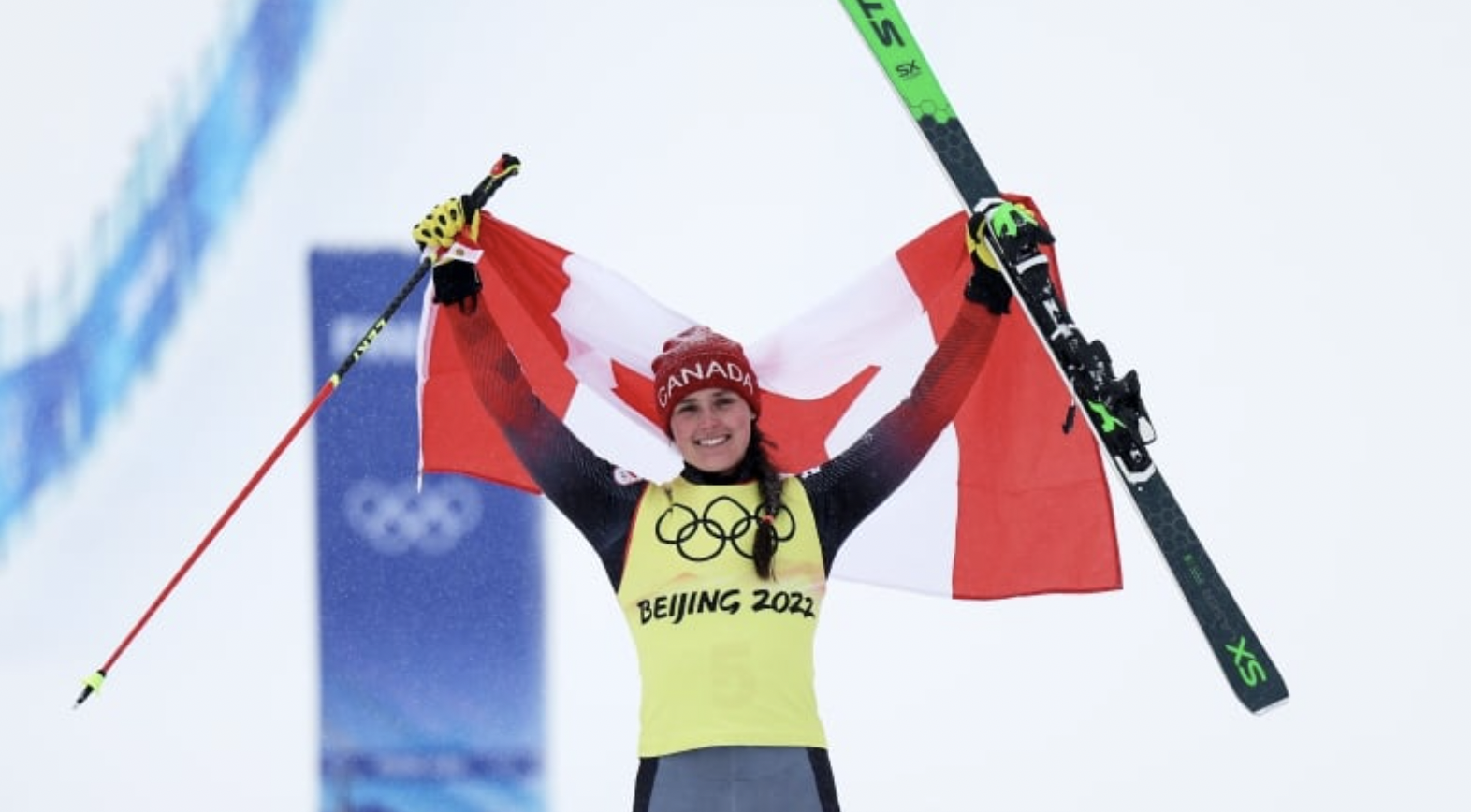 Marielle Thompson Wins Silver in Ski Cross 🥈