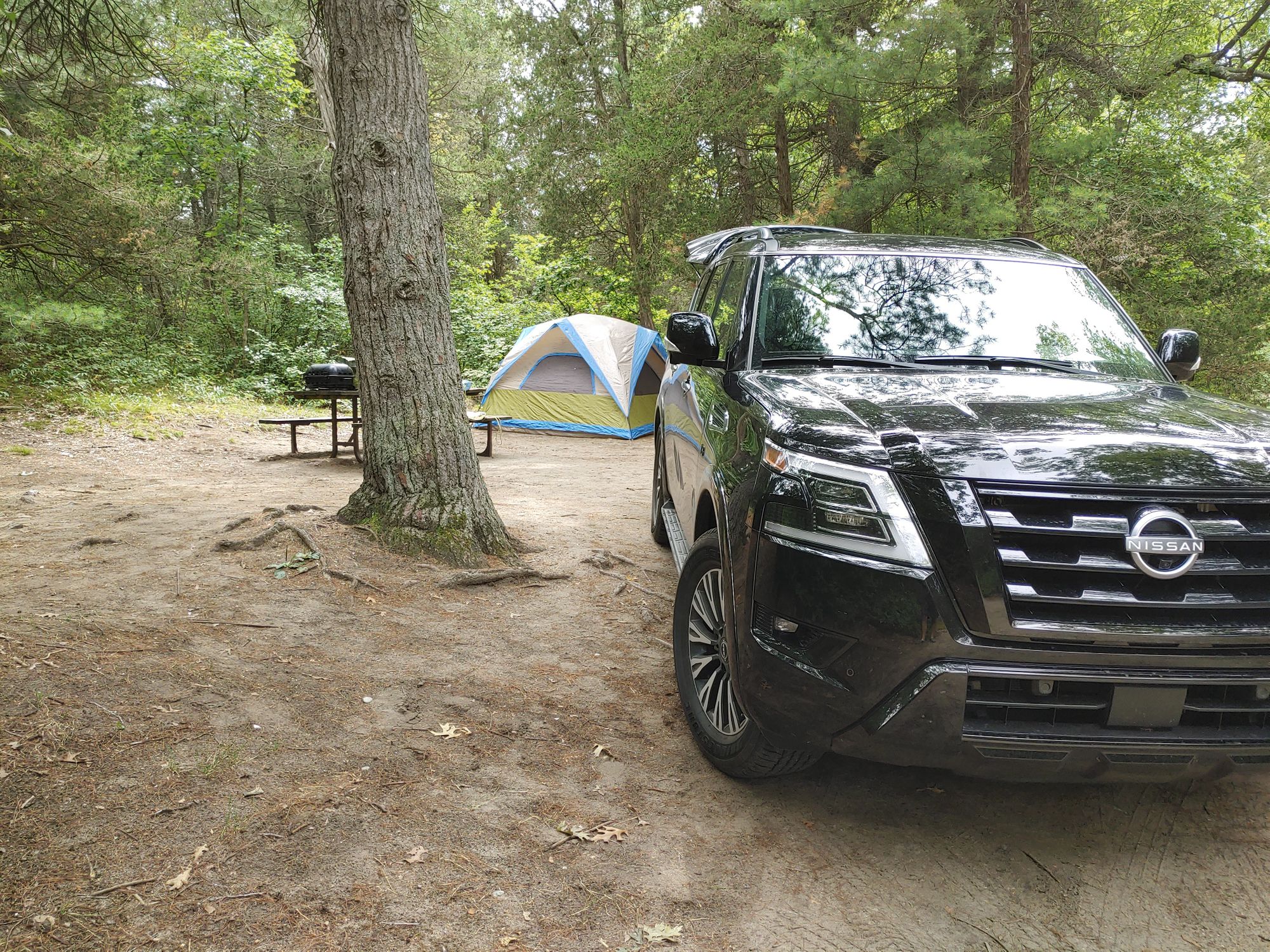 Nissan Armada Powered Family Camping Trip