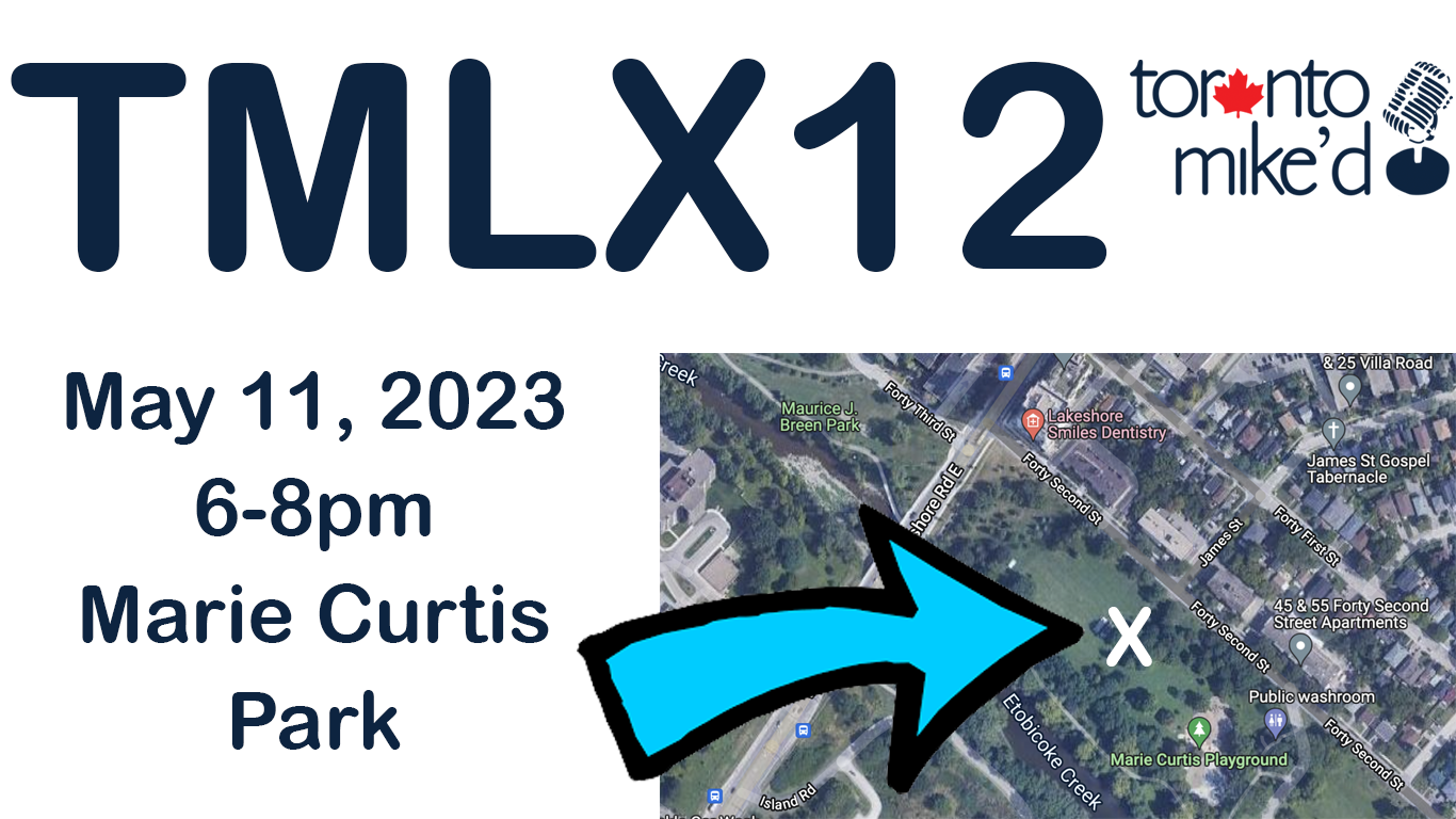 #TMLX12 is May 11 at 6pm
