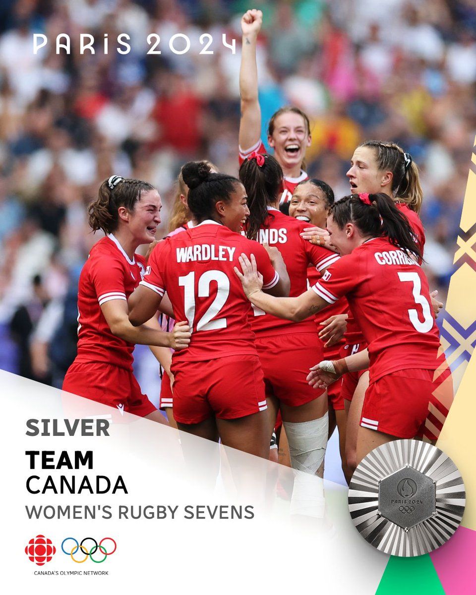 Canada's Women's Rugby Sevens Team Earns Silver 🥈