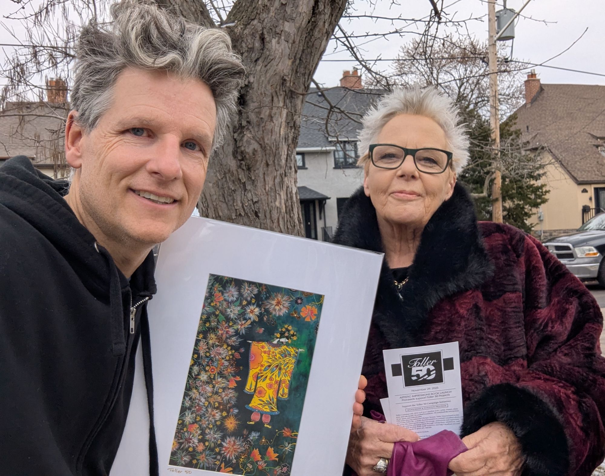 Phillippa Cranston on Her Brother Toller: Toronto Mike'd Podcast Episode 1811