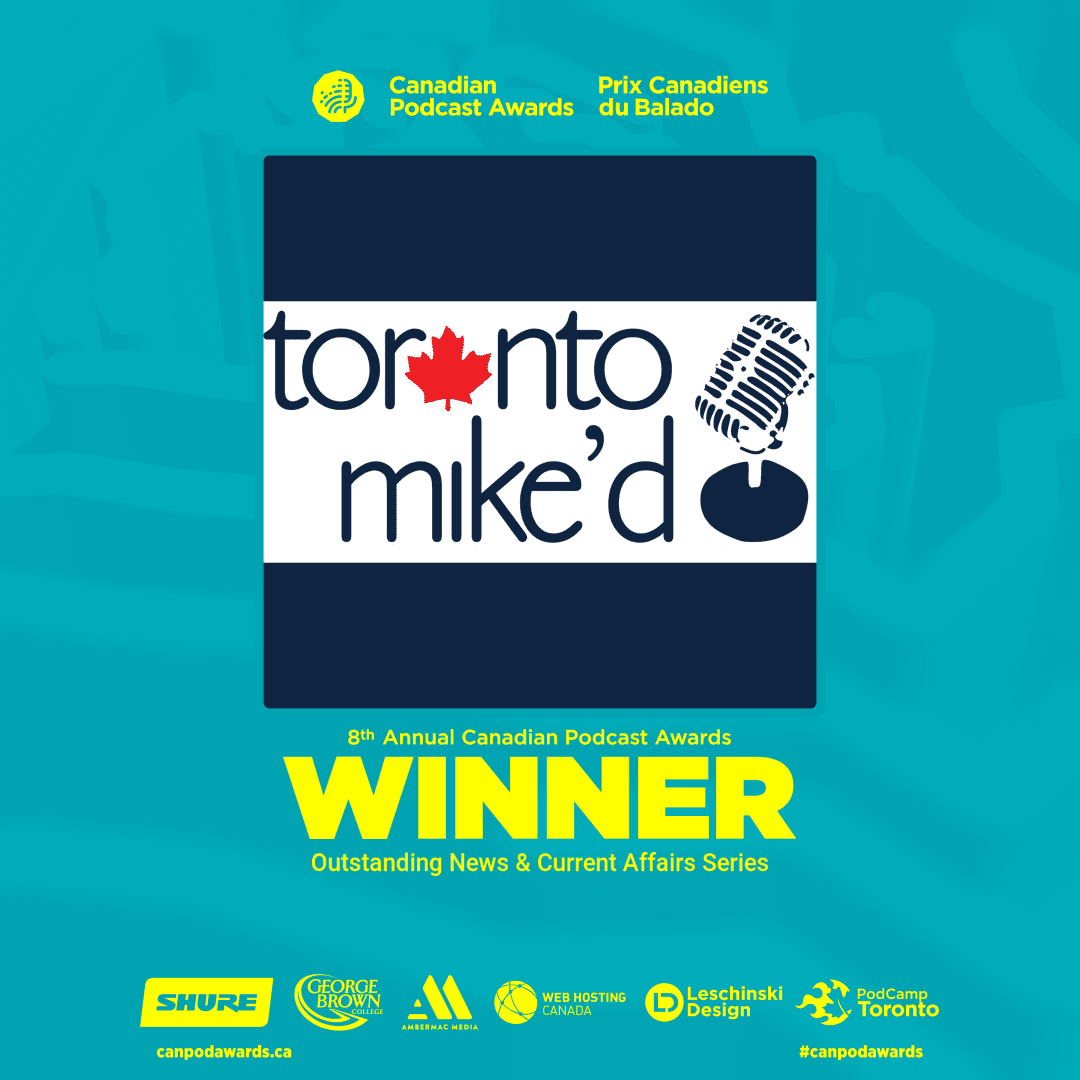 I Won a Canadian Podcast Award