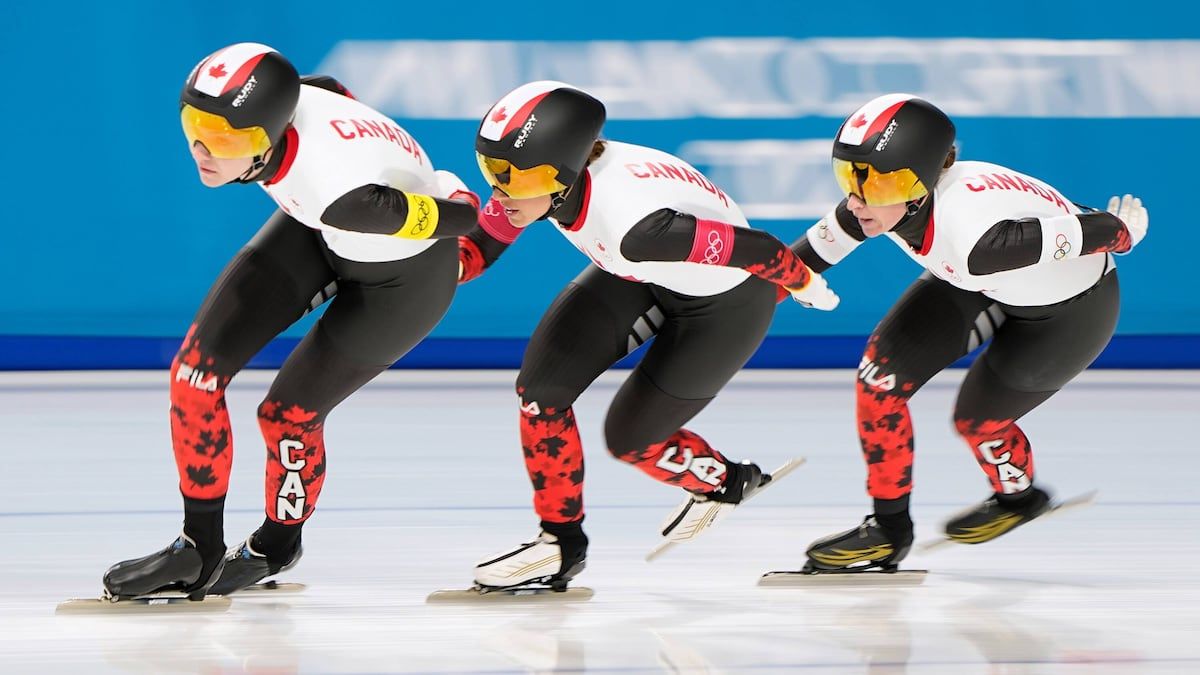 Canada Wins Gold in Speed-Skating Team Pursuit