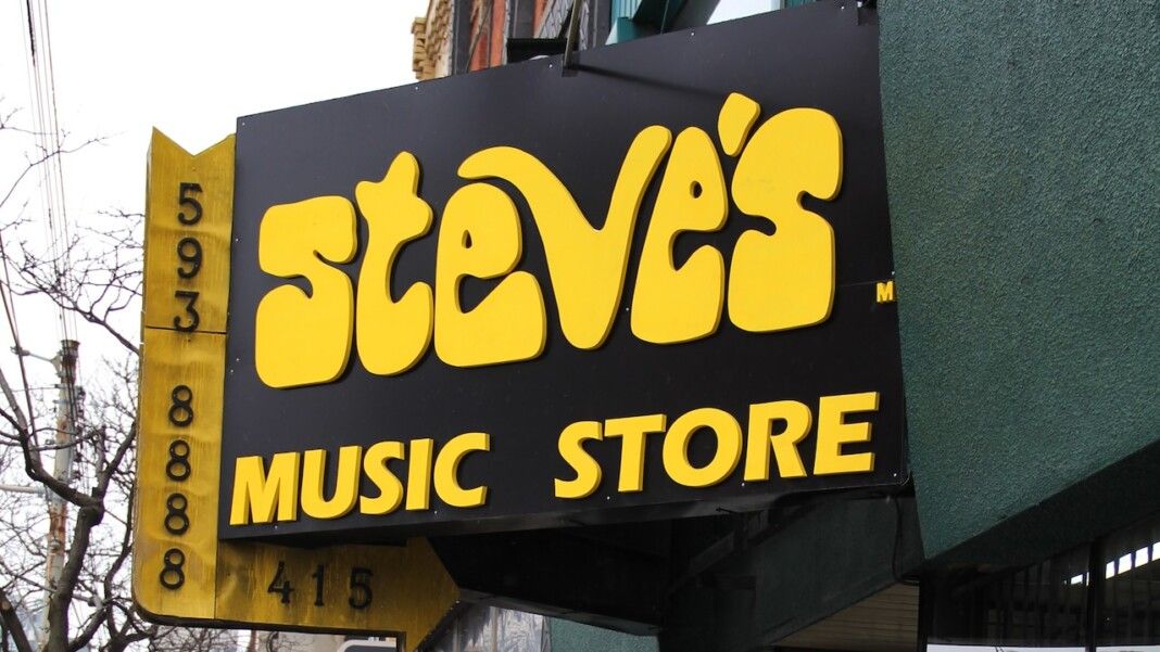 Steve’s Music at 415 Queen St. W. Closes