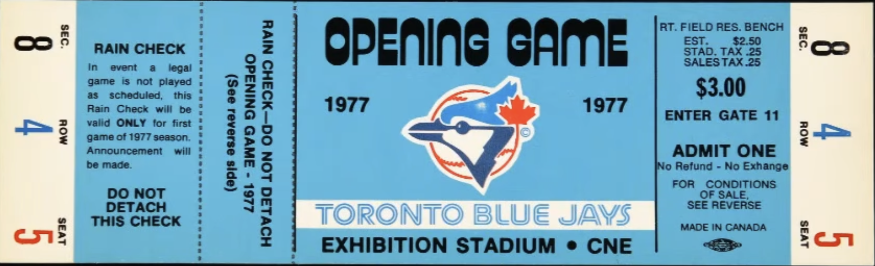 April 7, 1977 Radio Broadcast of Jays vs. White Sox