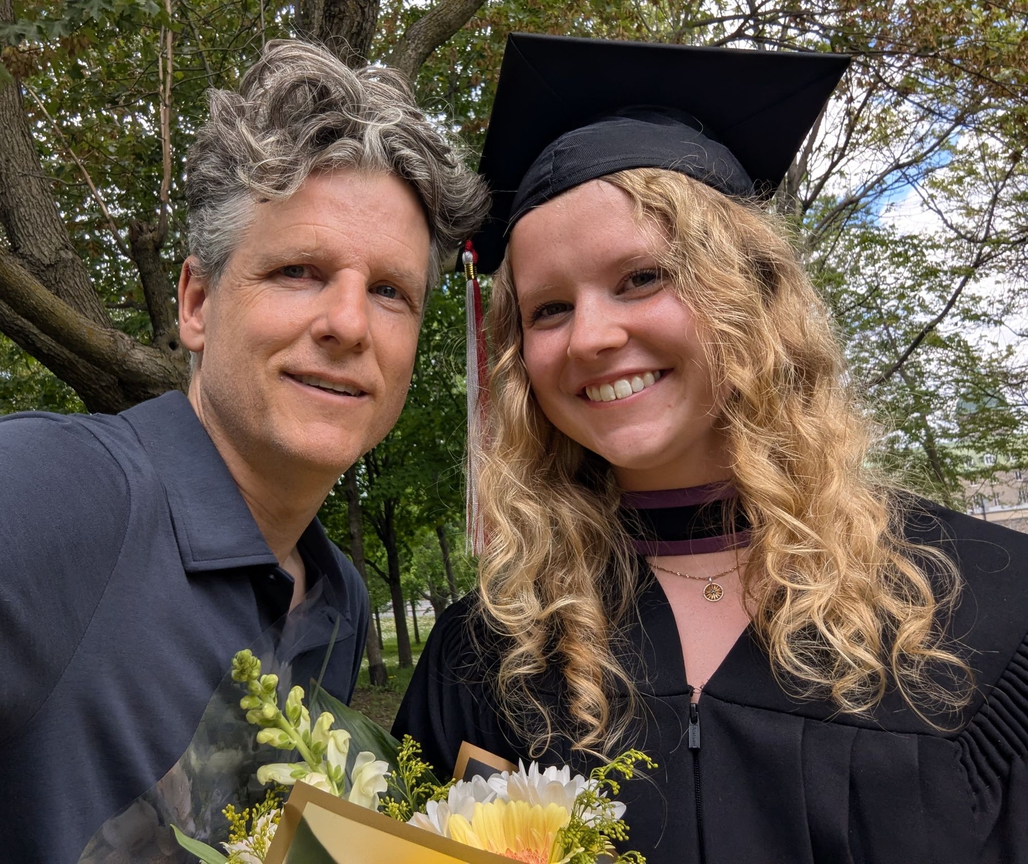 Proud Papa As His Daughter Graduates From University