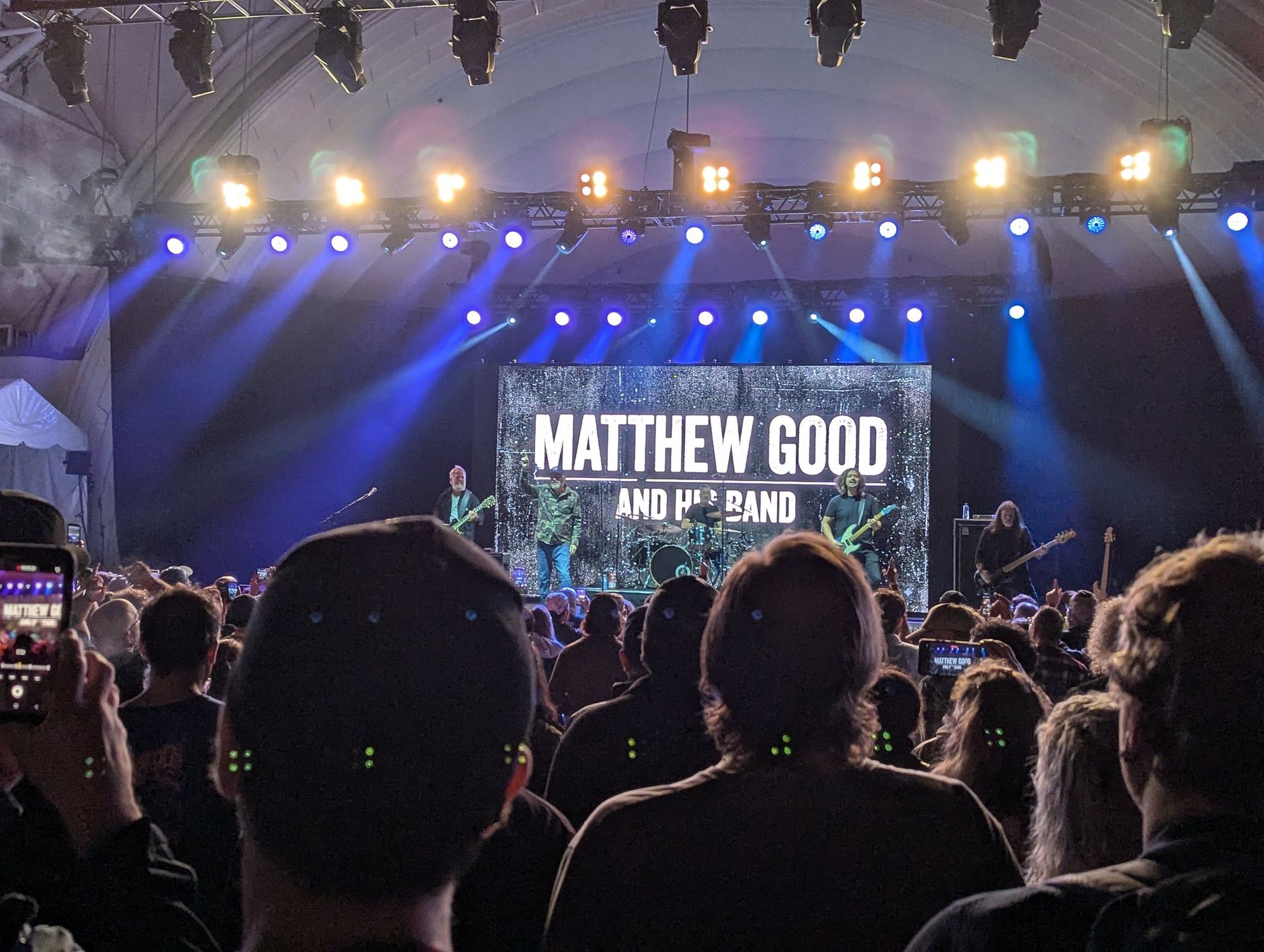 Matthew Good at the CNE Bandshell