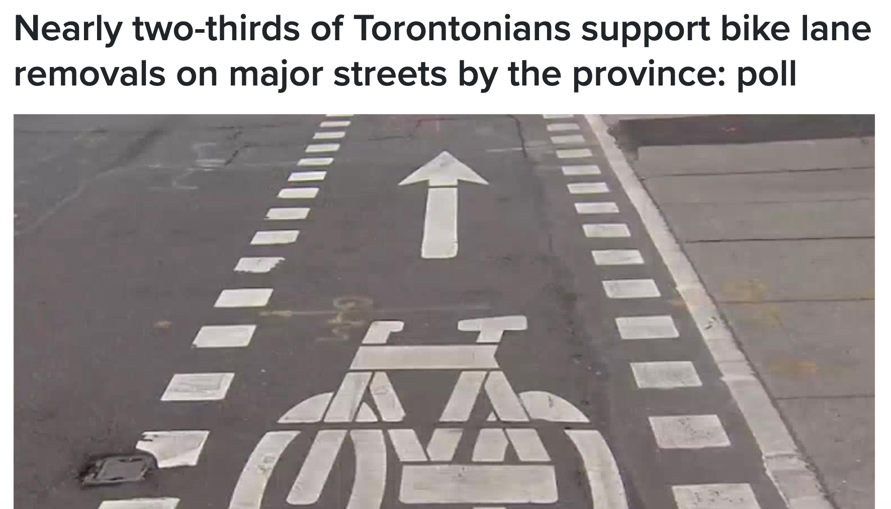 Bike Lane Removal Context